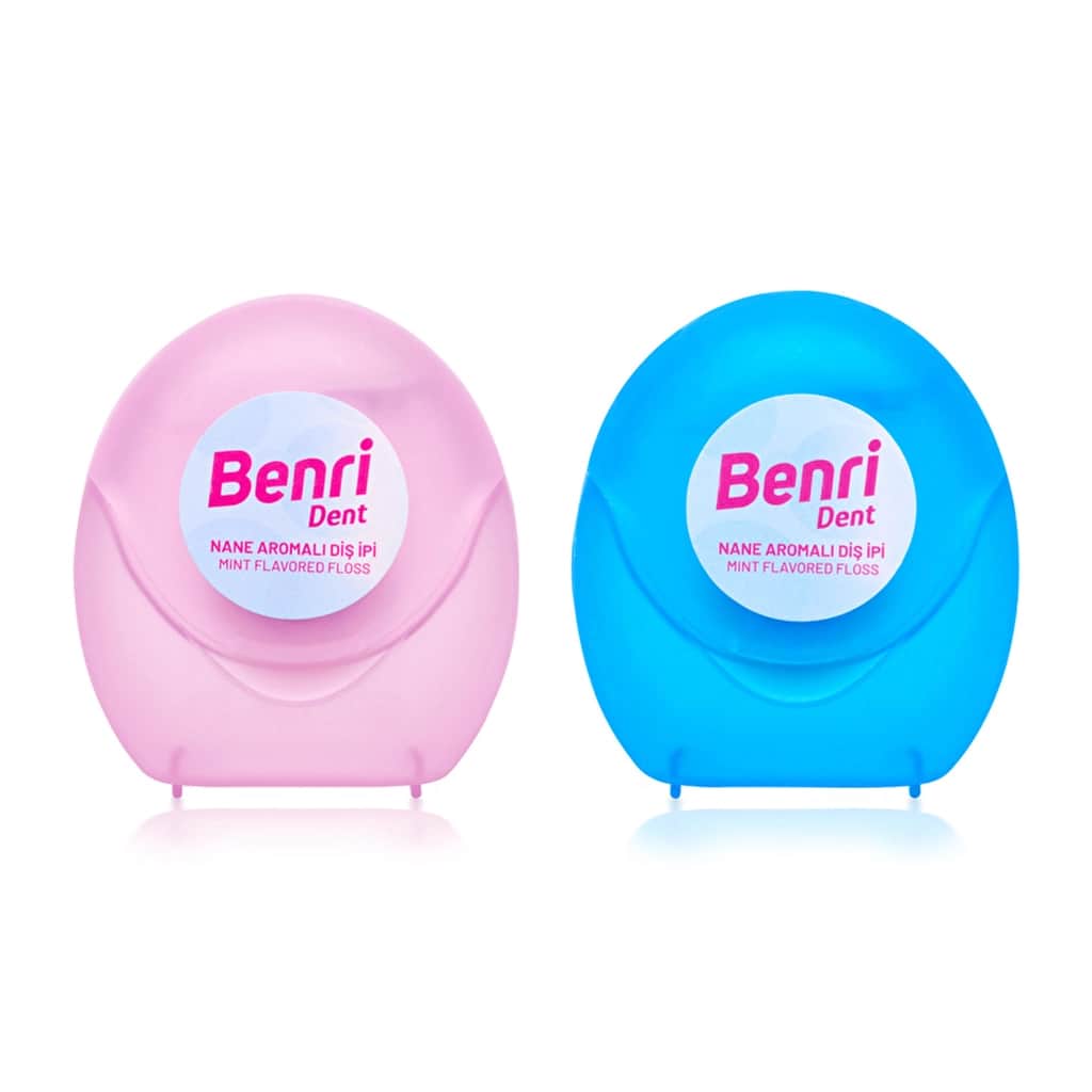 Benri Dent خيط تنظيف الأسنان بنري دنت ١٥ متر أداة فعالة لتنظيف البلاك