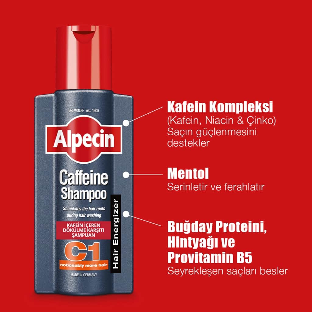 Alpecin شامبو البيسين كافيين 250 مل.