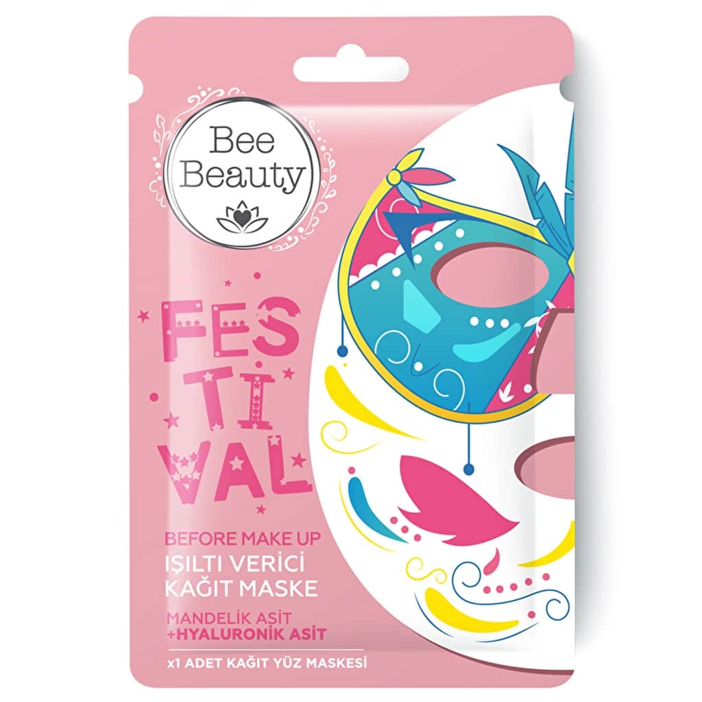 قناع ورقي قبل المكياج من بي بيوتي Bee Beauty