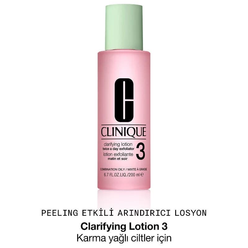 Clinique لوشن كلينيك المنقي 3 تونر منقي 400 مل