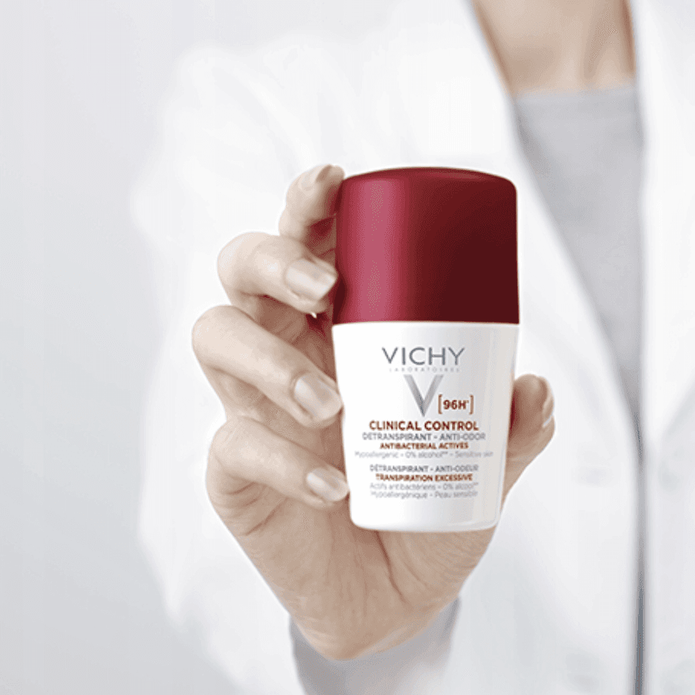 Vichy فيشي كلينيكال كنترول مزيل العرق رول أون ٥٠ مل