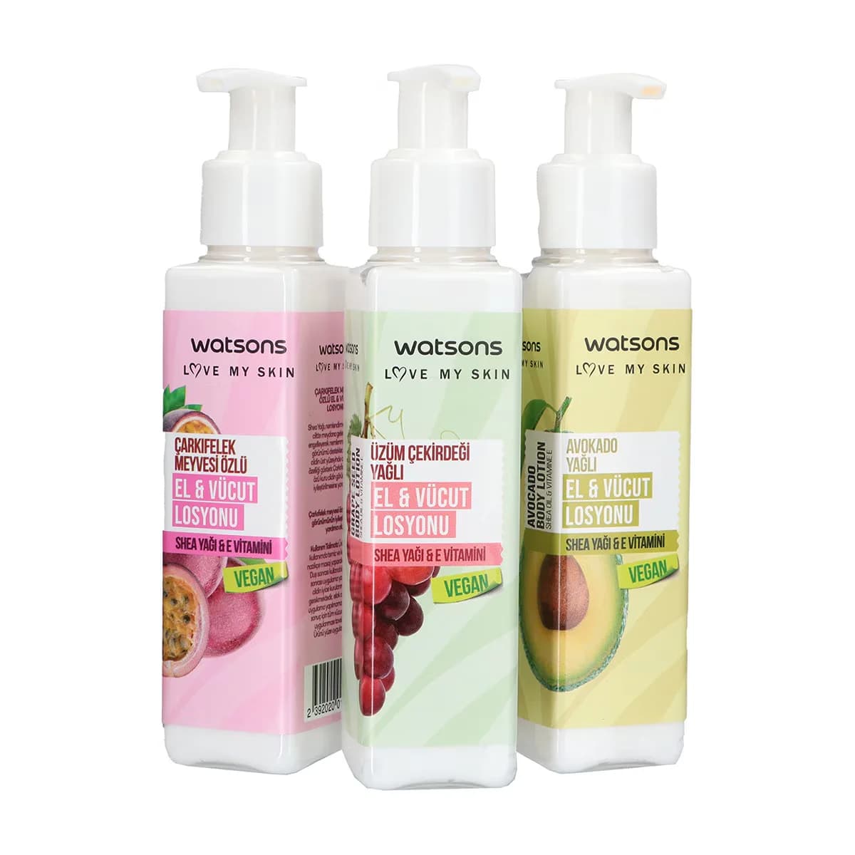 Watsons لوشن واتسونز لليدين والجسم ببذور العنب 100 مل
