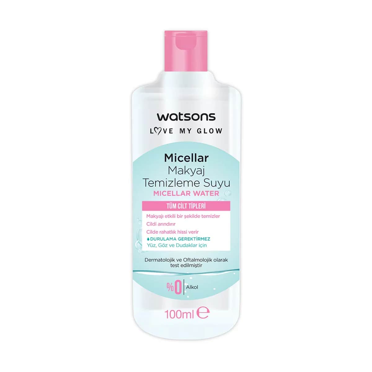 Watsons ماء التنظيف واتسونز حجم السفر 100 مل