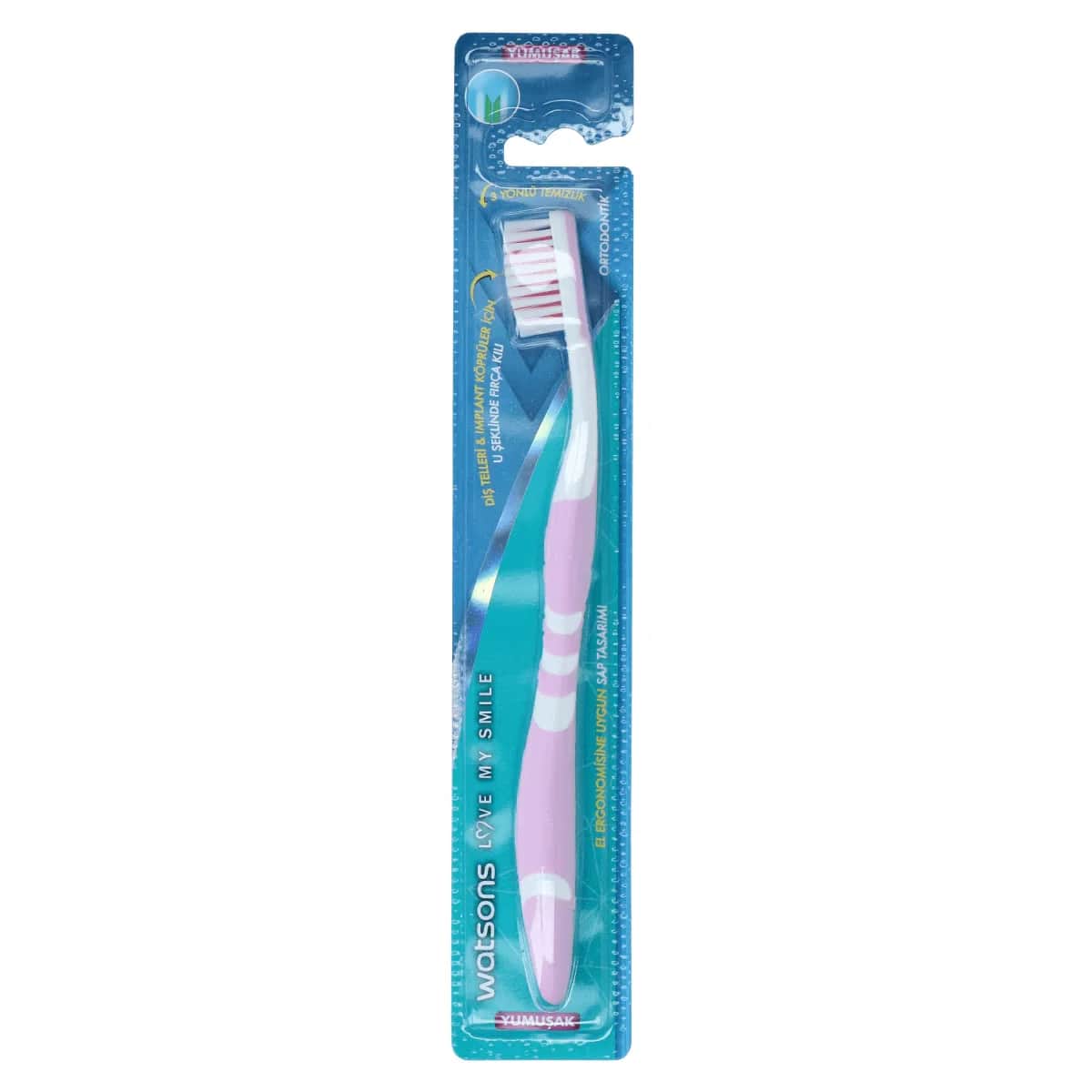 Watsons Orthodontic White Toothbrush