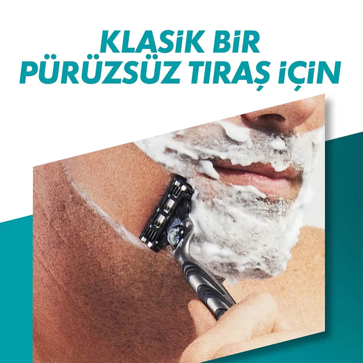 Gillette شفرة حلاقة جيليت ماك 3 احتياطية، 4 قطع