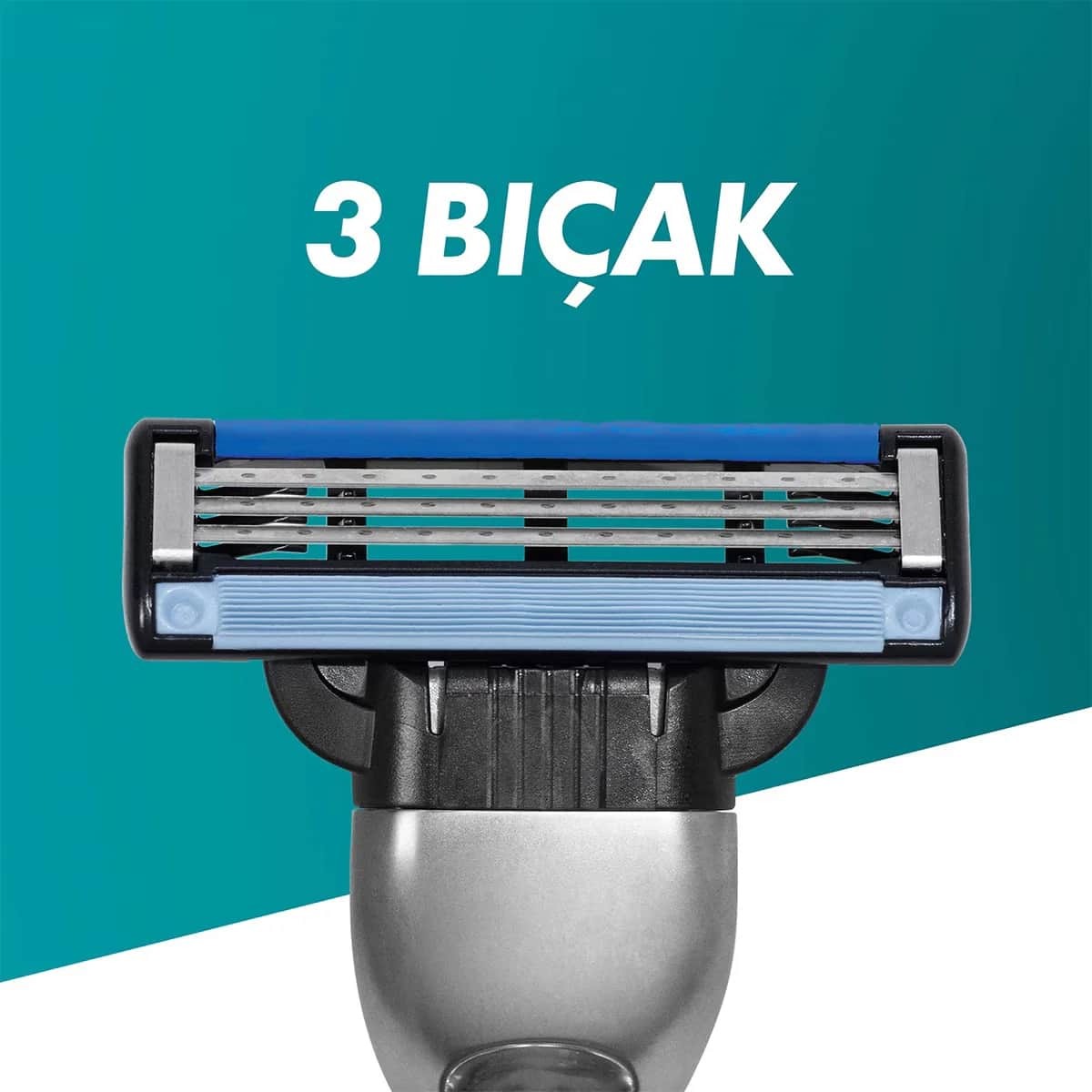 Gillette شفرة حلاقة جيليت ماك 3 احتياطية، 4 قطع