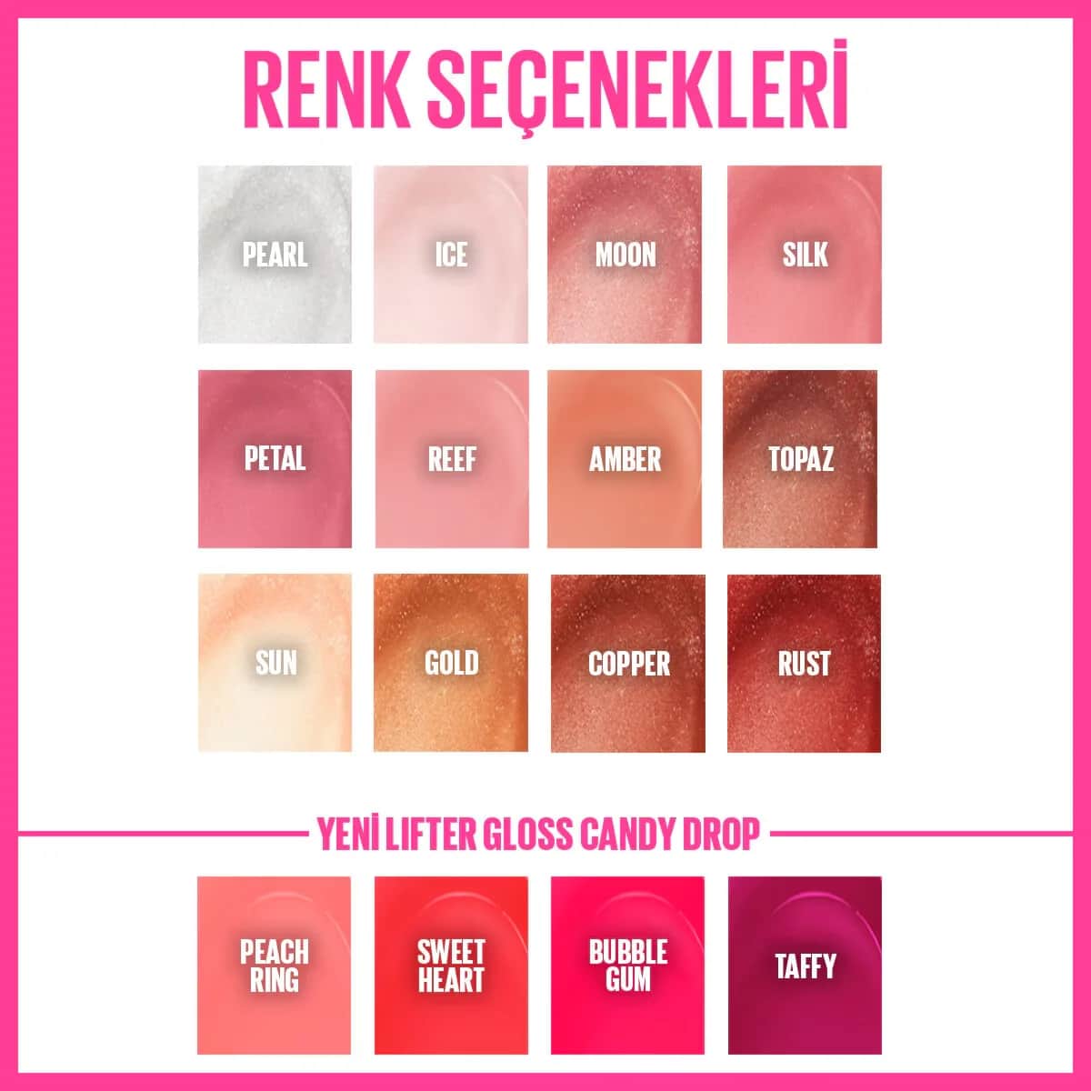 Maybelline ملمع شفاه مايبيلين نيويورك ليفتَر جلوس 5.4 مل 025 تافي