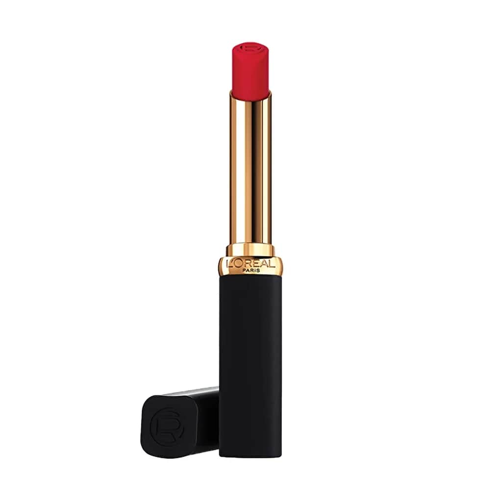 L'Oreal Paris أحمر شفاه لوريال باريس كلر ريش كولورز أوف وورث إنتنس فوليوم مات 300 روج كونفيدنت