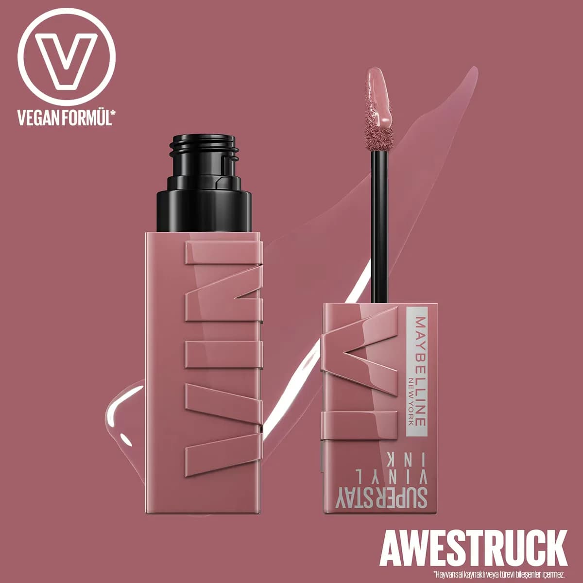 Maybelline أحمر شفاه سائل لامع سوبر ستاي فينيل إنك من مايبيلين نيويورك 110 أوستراك