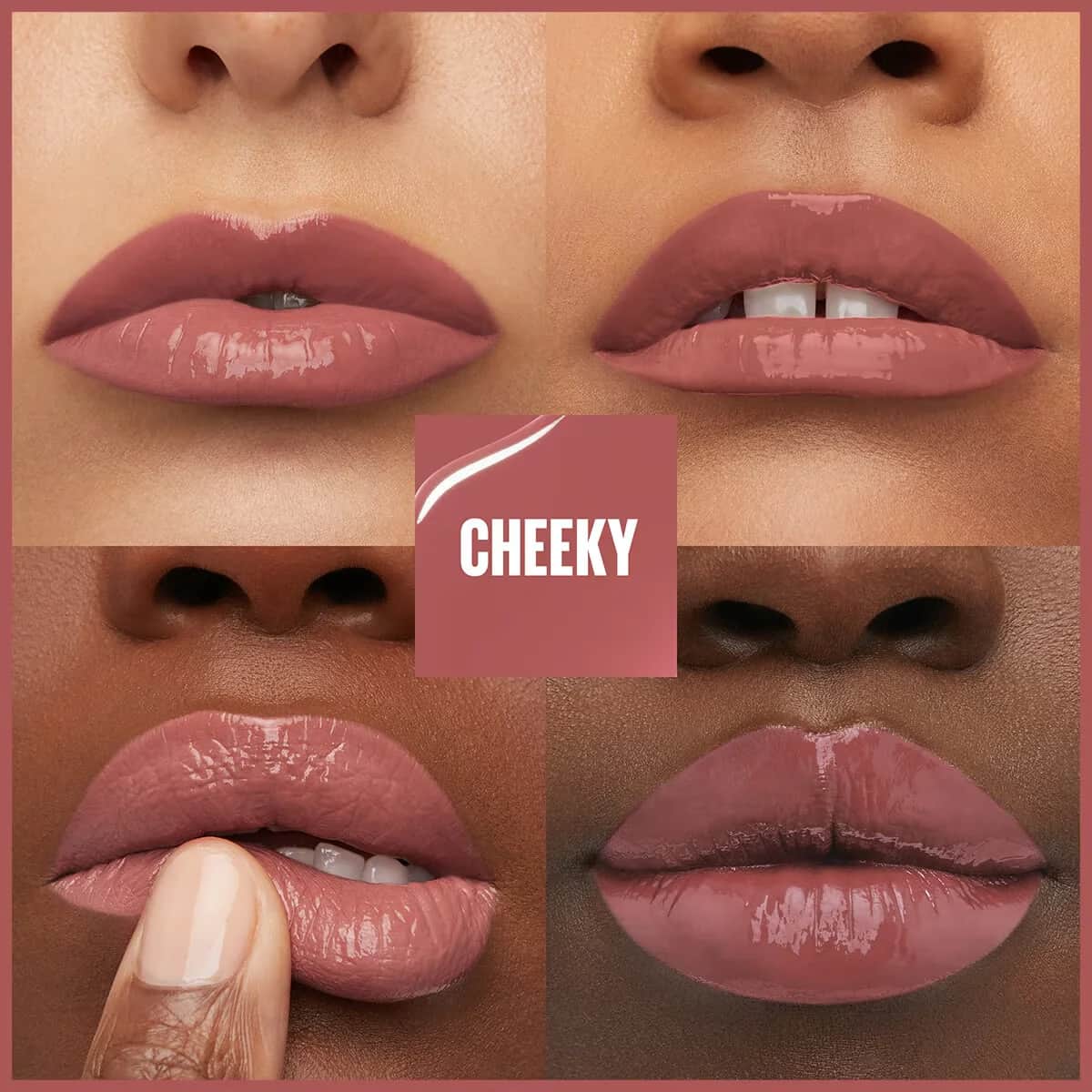 Maybelline أحمر شفاه سائل لامع يدوم طويلًا من مايبيلين نيويورك سوبر ستاي فينيل إنك، 35 تشيكي