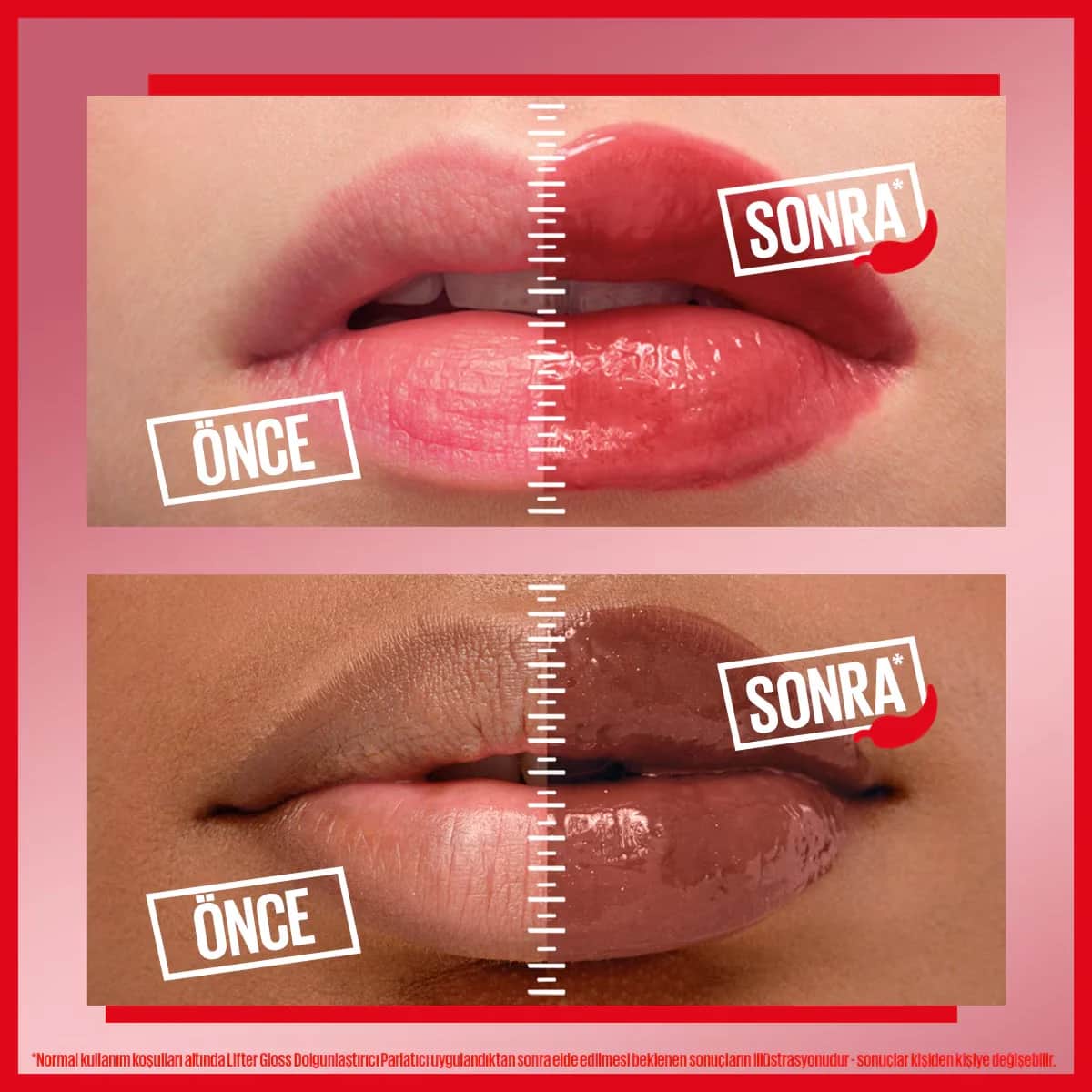 Maybelline ملمع شفاه مايبيلين ليفتَر بلامب 006 هوت تشيلي 5.4 مل