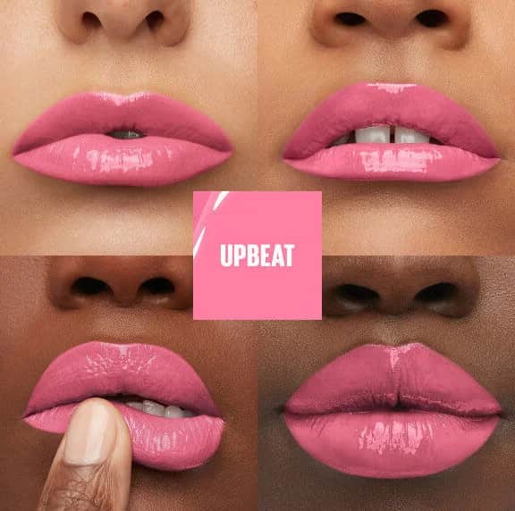 Maybelline New York Super Stay Vinyl Ink Liquid Shiny Lipstick - 155 upbeat