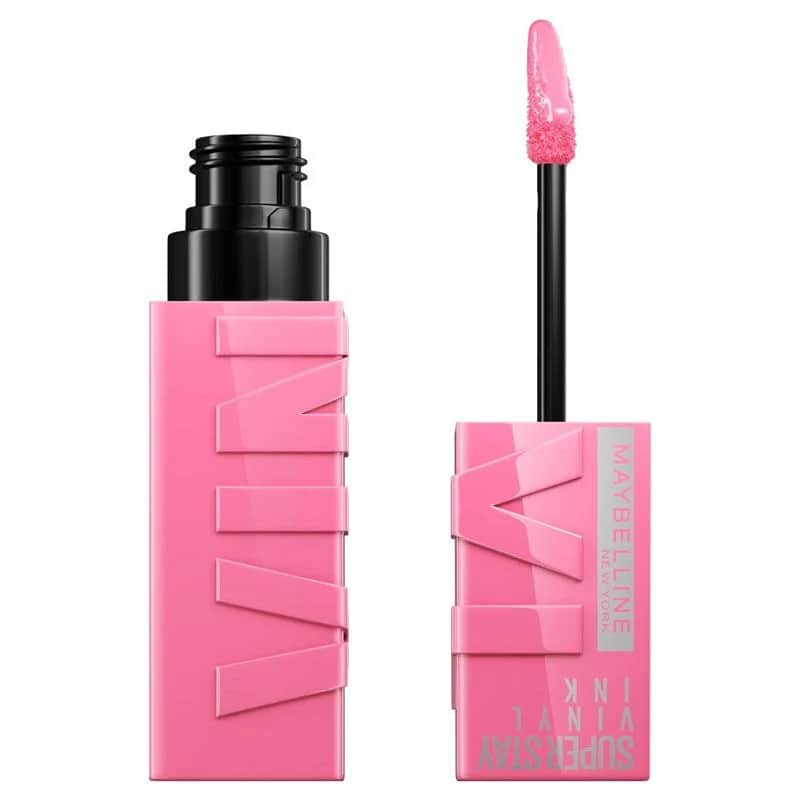Maybelline New York Super Stay Vinyl Ink Liquid Shiny Lipstick - 155 upbeat