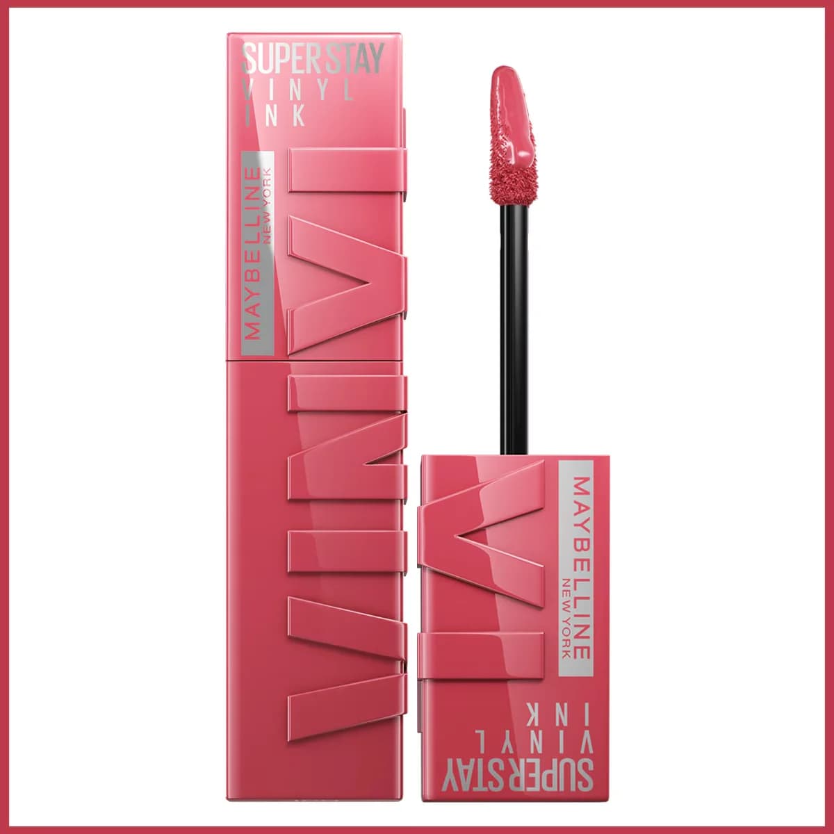 Maybelline أحمر شفاه سائل لامع سوبر ستاي فينيل إنك من مايبيلين نيويورك 160 سولتري