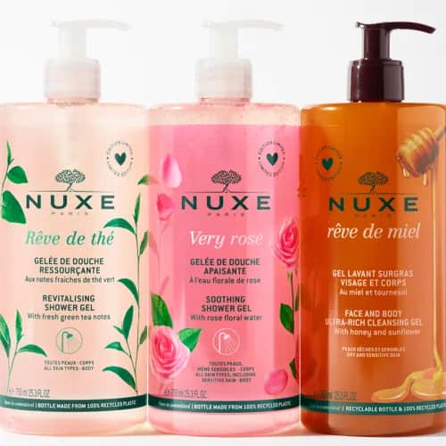 NUXE جل الاستحمام المنعش نوكس ريف دي 750 مل