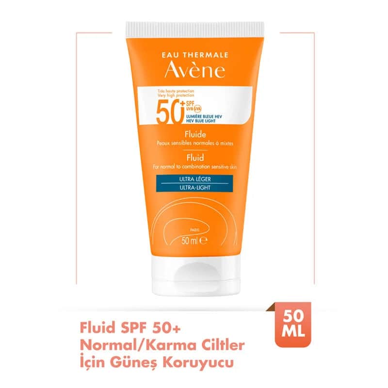 Avene Solaire Spf50+ Fluid Ultra Light 50 ml