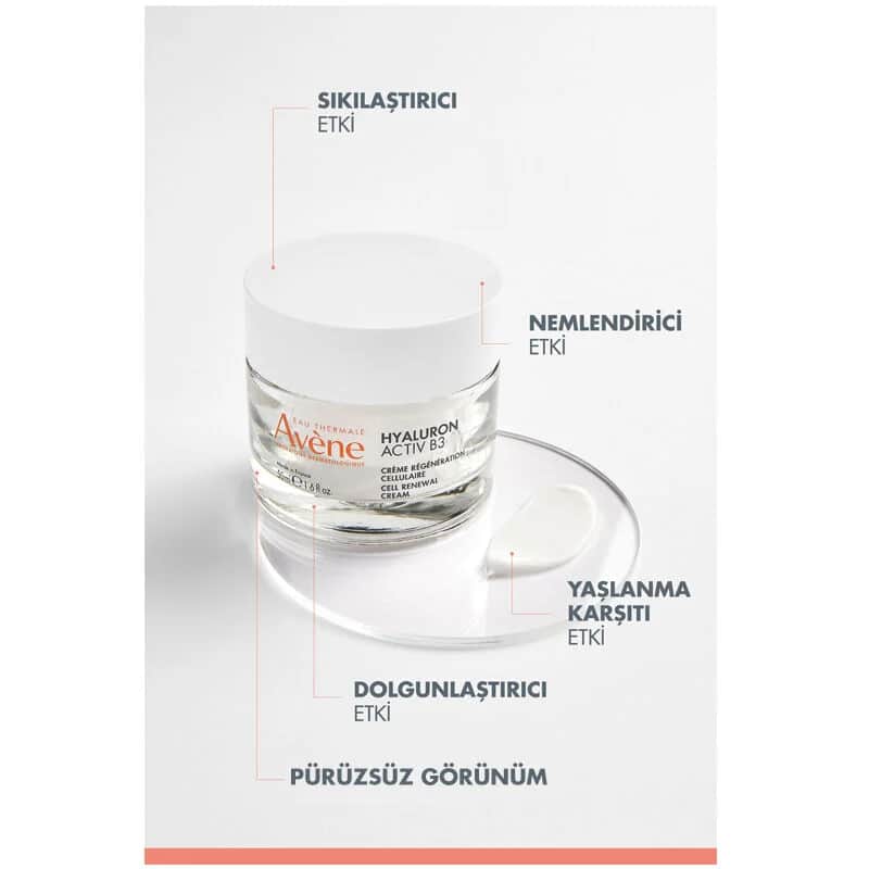 كريم أفين هايالورون أكتيف ب3 50 مل من او ثيرمال Eau Thermale Avene