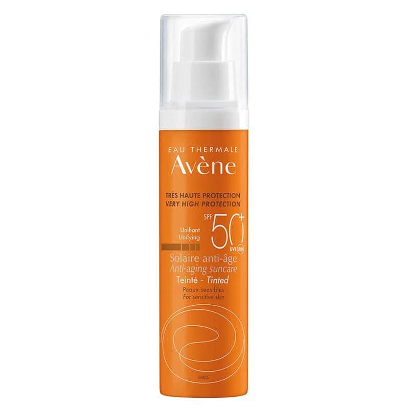 واقي شمس ملون مضاد للشيخوخة SPF 50+ 50 مل من او ثيرمال Eau Thermale Avene