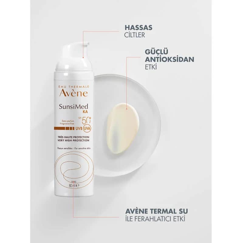 Avene Sunsimed Ka Daily Spf 50+ Sunscreen 80 ml