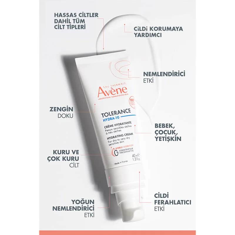 كريم الترطيب هيدرا-10 40 مل من او ثيرمال Eau Thermale Avene