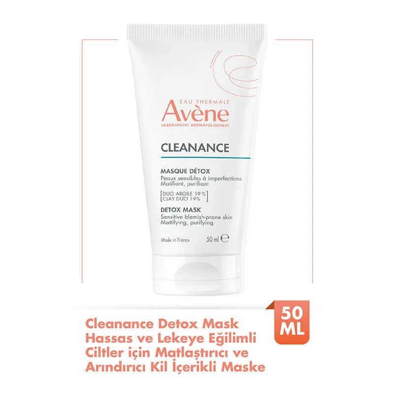 قناع ديتوكس كلينانس 50 مل من او ثيرمال Eau Thermale Avene