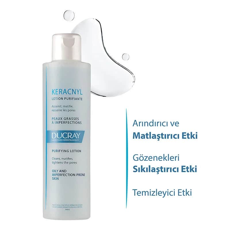 Ducray Keracnyl Purifying Lotion 200 ml