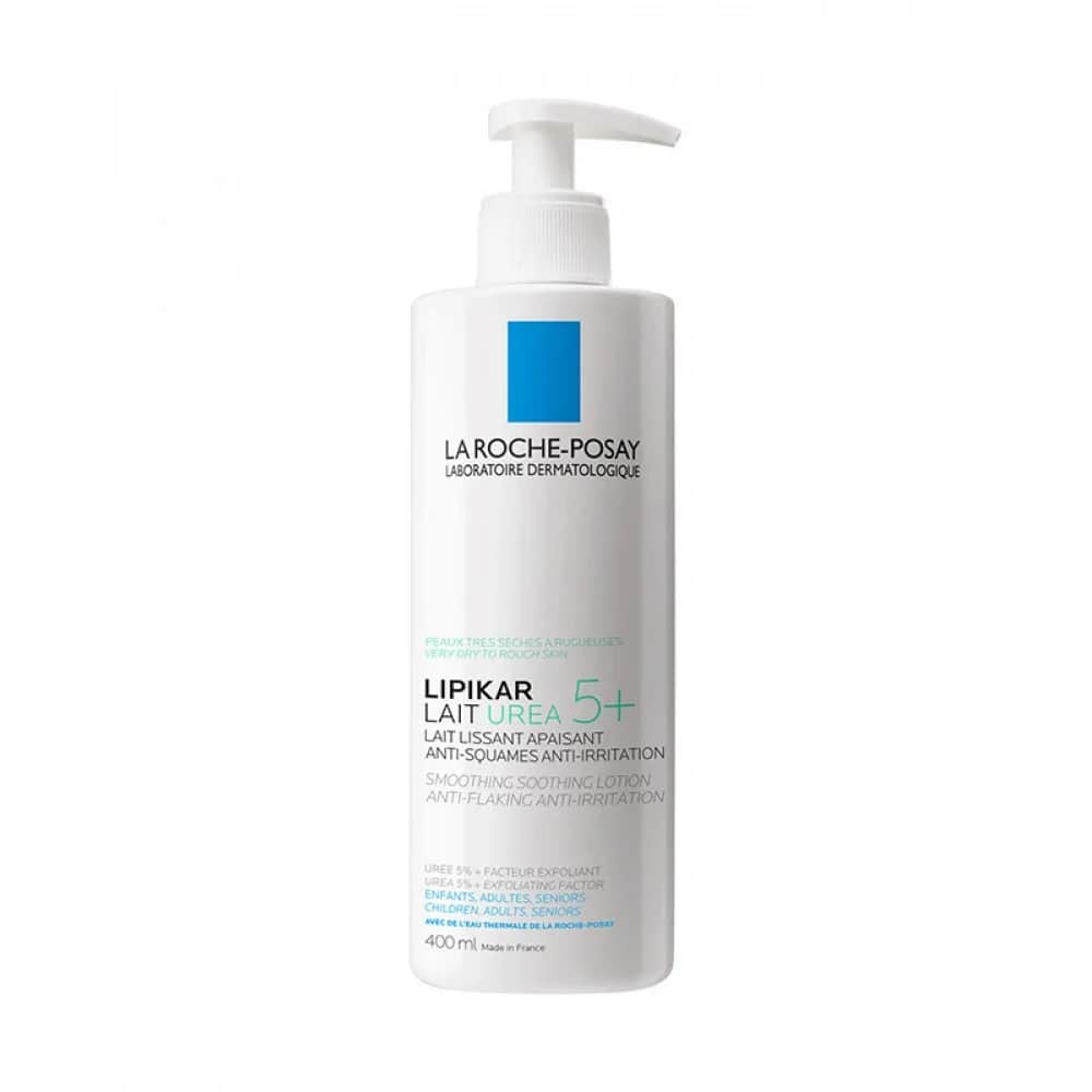 La Roche-Posay مرطب ليبيكار حليب يوريا %5 لتنعيم وتلطيف البشرة من لاروش بوزيه 400 مل
