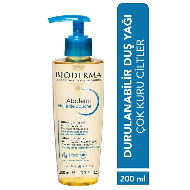 Bioderma بيوديرما اتوديرم 24 ساعة زيت دوش 200 مل