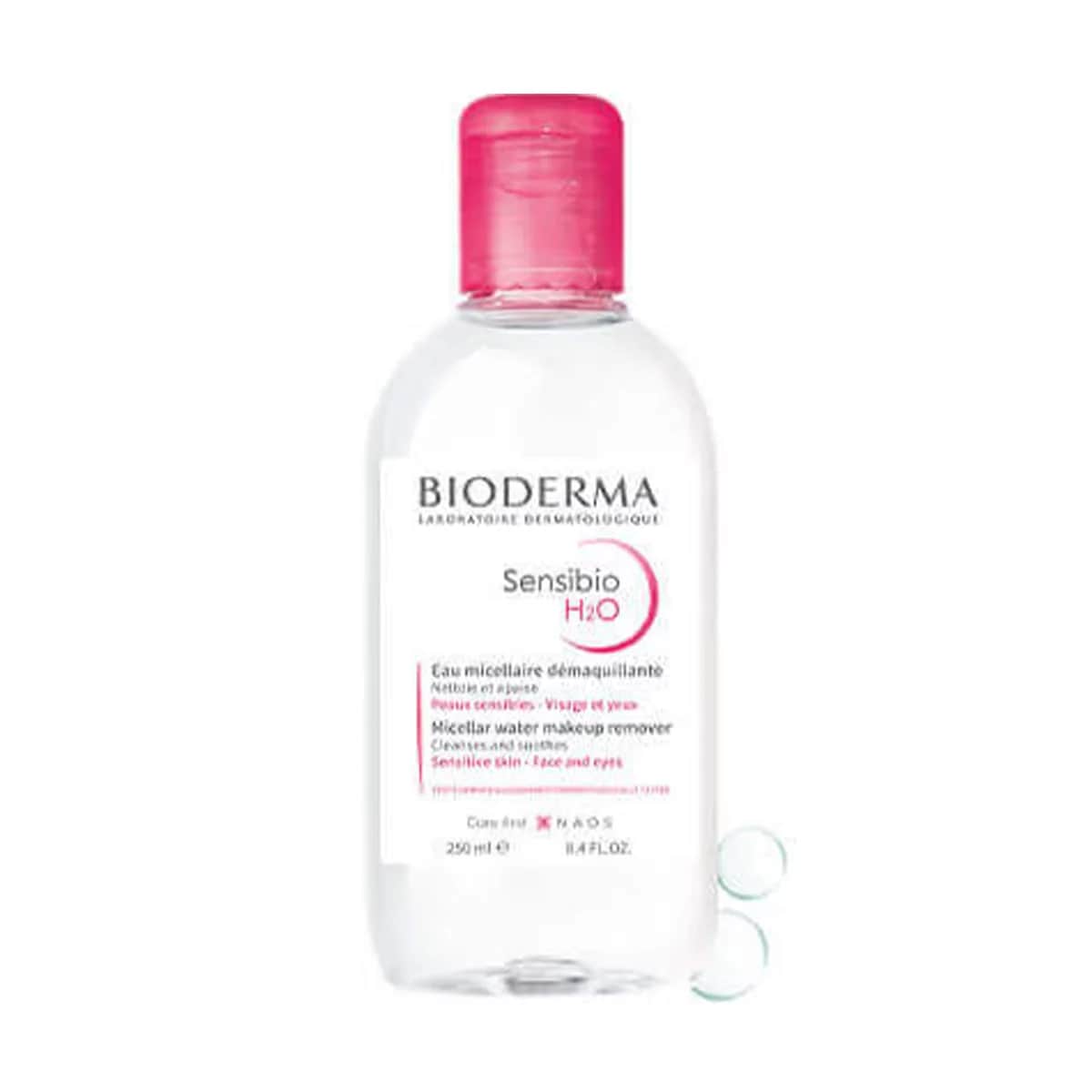Bioderma بيوديرما سينسيبيو إتش 2 أو مزيل للمكياج والوجه 250 مل