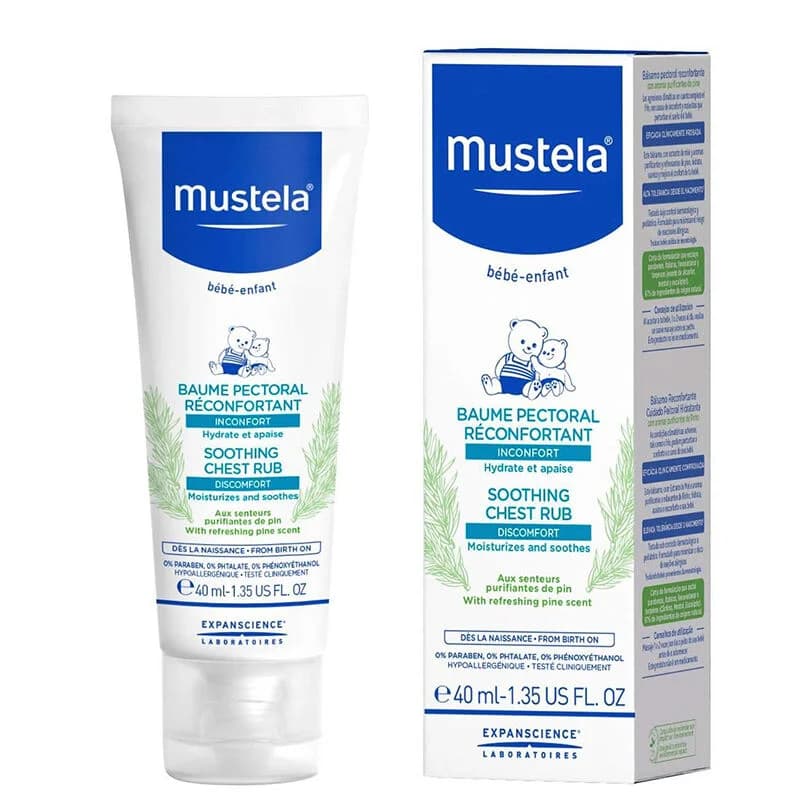 Mustela مرهم موستيلا المهدئ للصدر 40 مل