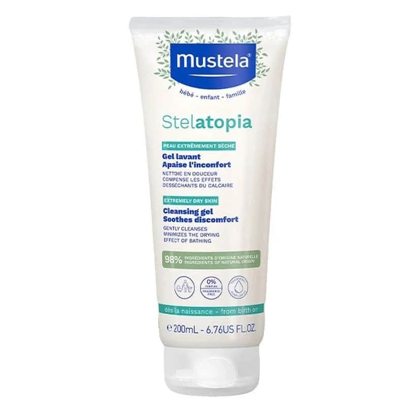 Mustela Stelatopia Cleansing Gel With Sunflower 200 ml