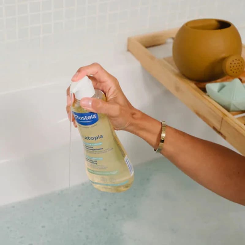 Mustela زيت التنظيف ستيلاتوبيا من موستيلا مع دوار الشمس 500 مل