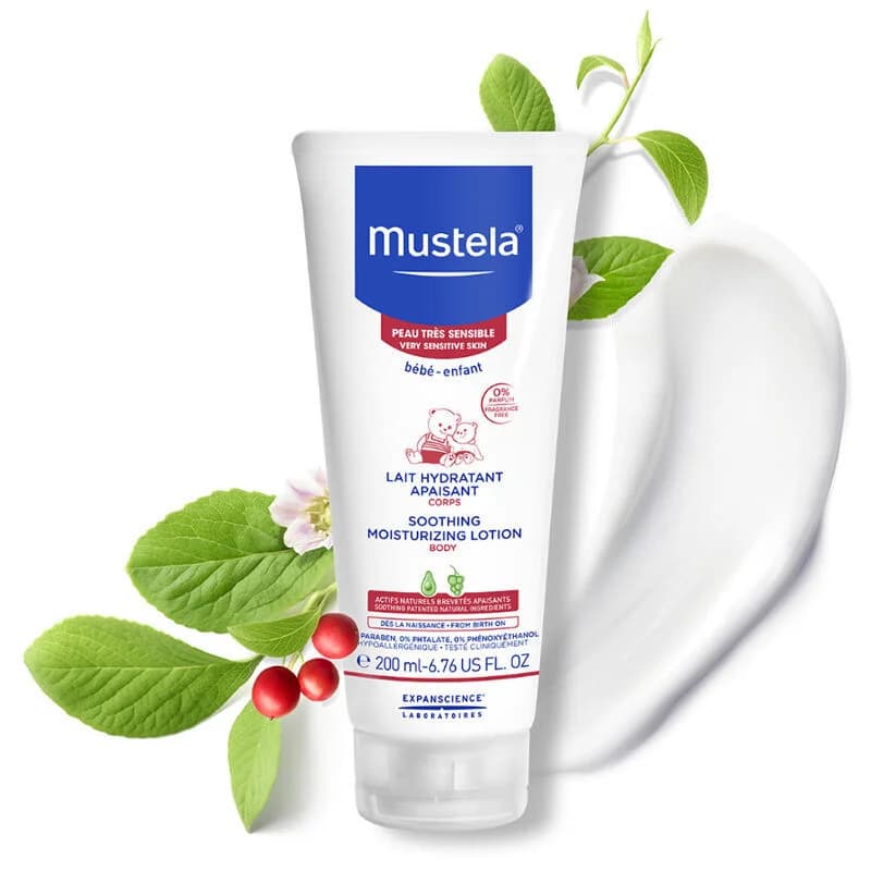 Mustela لوشن موستيلا المرطب والمهدئ 200 مل