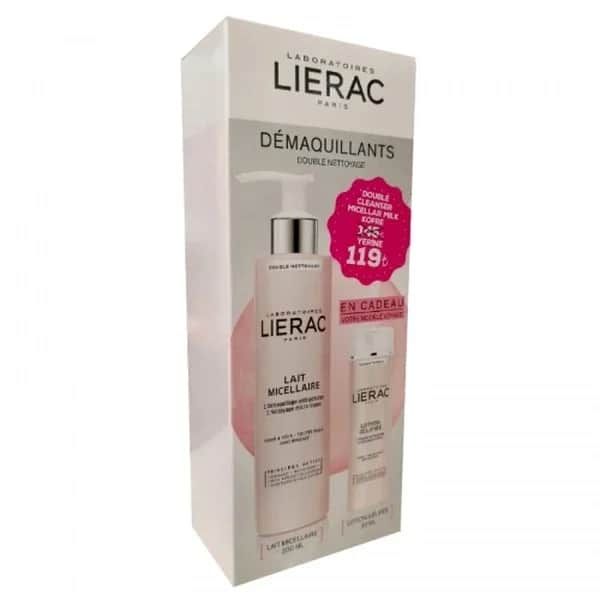 Lierac مجموعة منظف مزدوج من ليراك ميسيلار ميلك