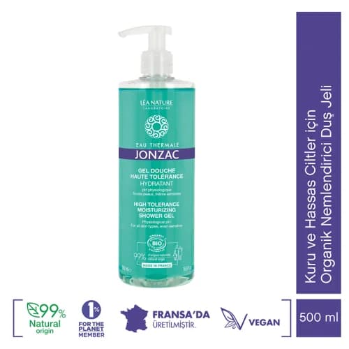 Eau Thermale Jonzac جل الاستحمام أو ثيرمال جونزاك المرطب عالي التحمل 500 مل