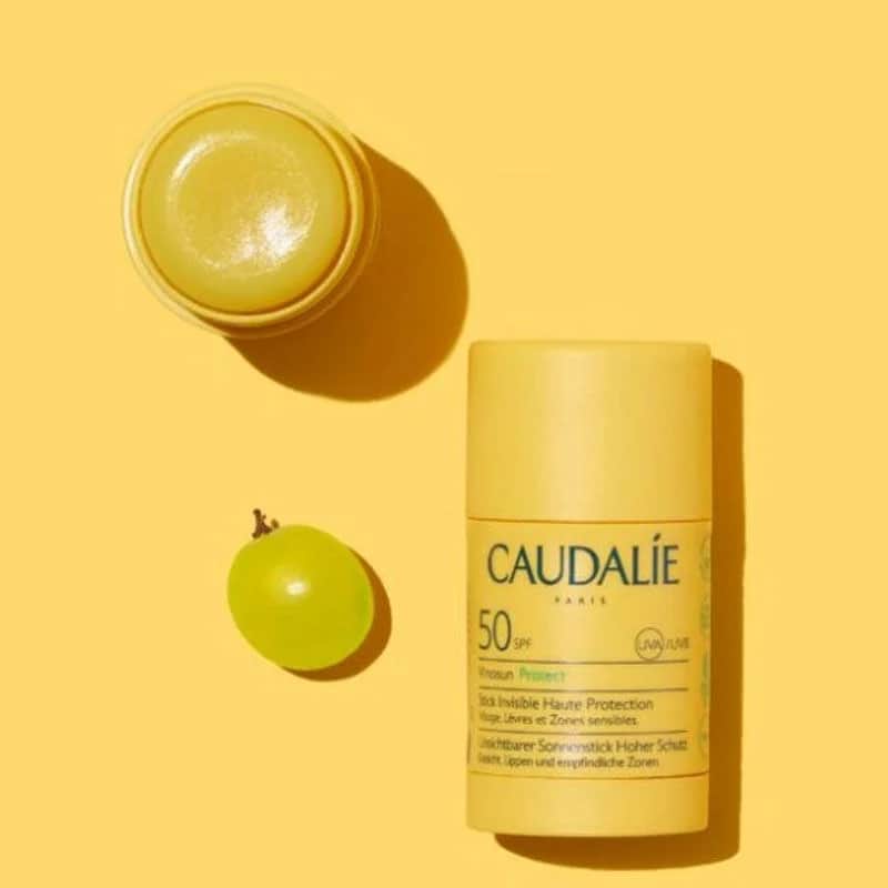 ستيك حماية عالية من كودالي فينوسون SPF50+ 15 جرام Caudalie