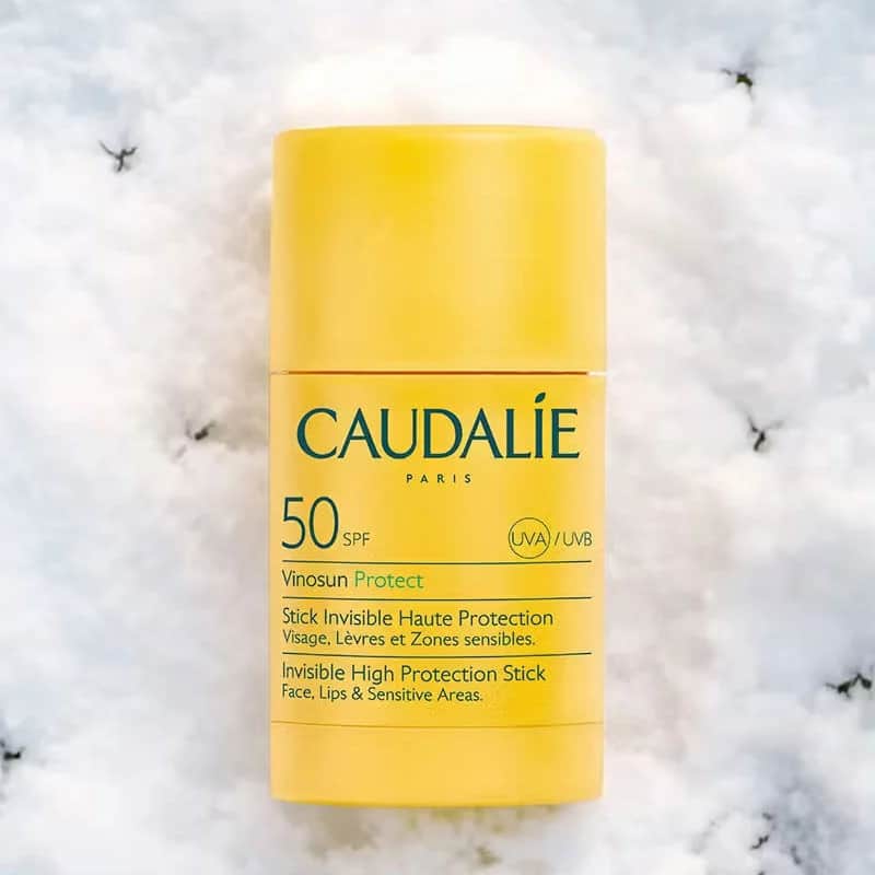 ستيك حماية عالية من كودالي فينوسون SPF50+ 15 جرام Caudalie
