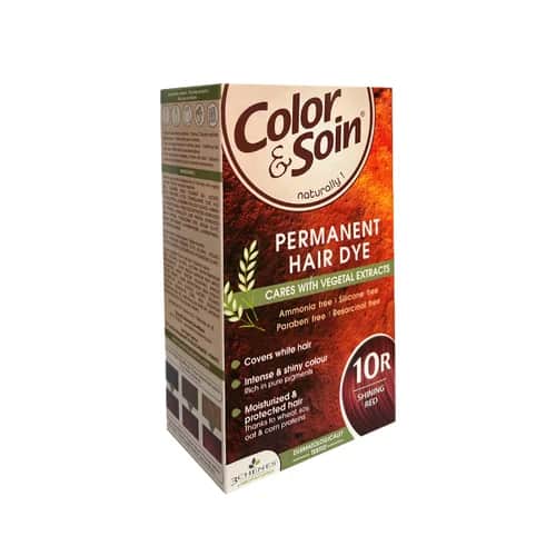 Color And Soin Hair Dye 10 r Bright Red