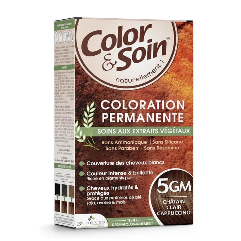Color And Soin Hair Dye 5 gm - Light Brown