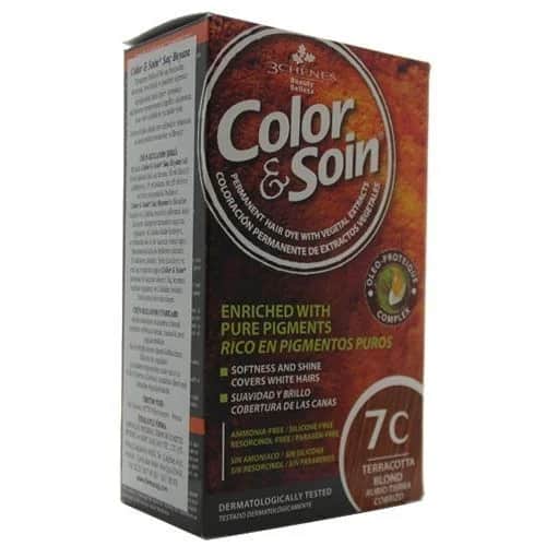 Color And Soin Hair Dye 7 c Terracotta Blonde