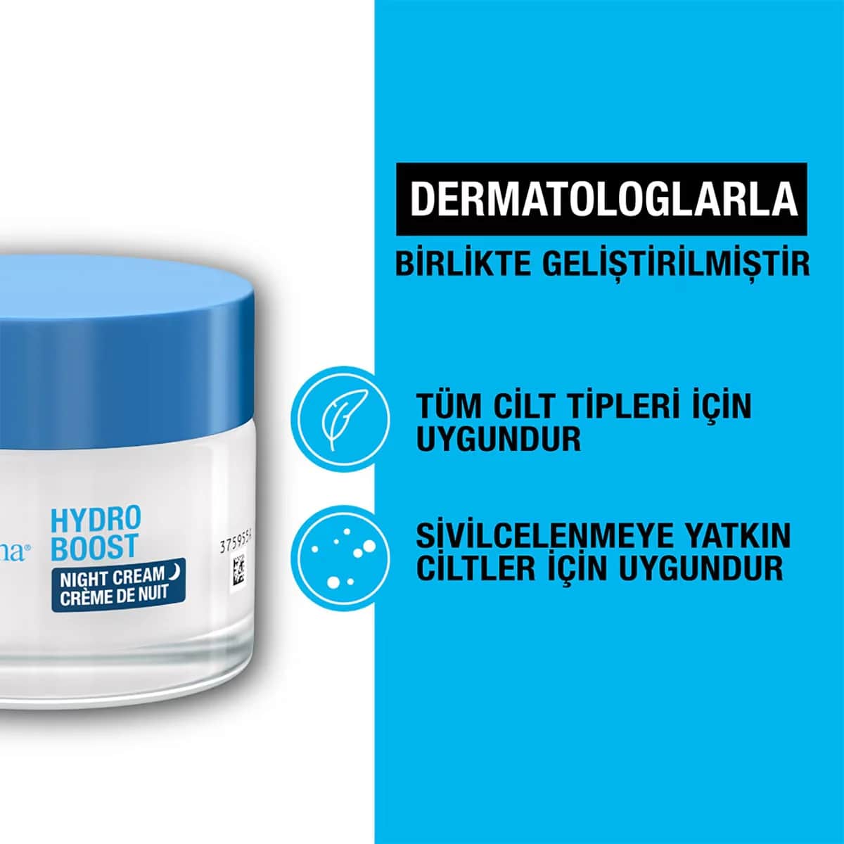 Neutrogena كريم نيوتروجينا هيدرو بوست الليلي 50 مل