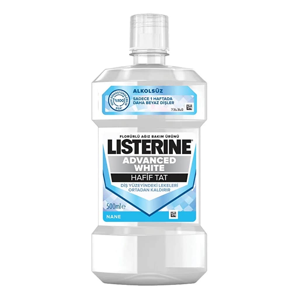 Listerine ليسترين أدفانسد وايت لايت تيست 500 مل
