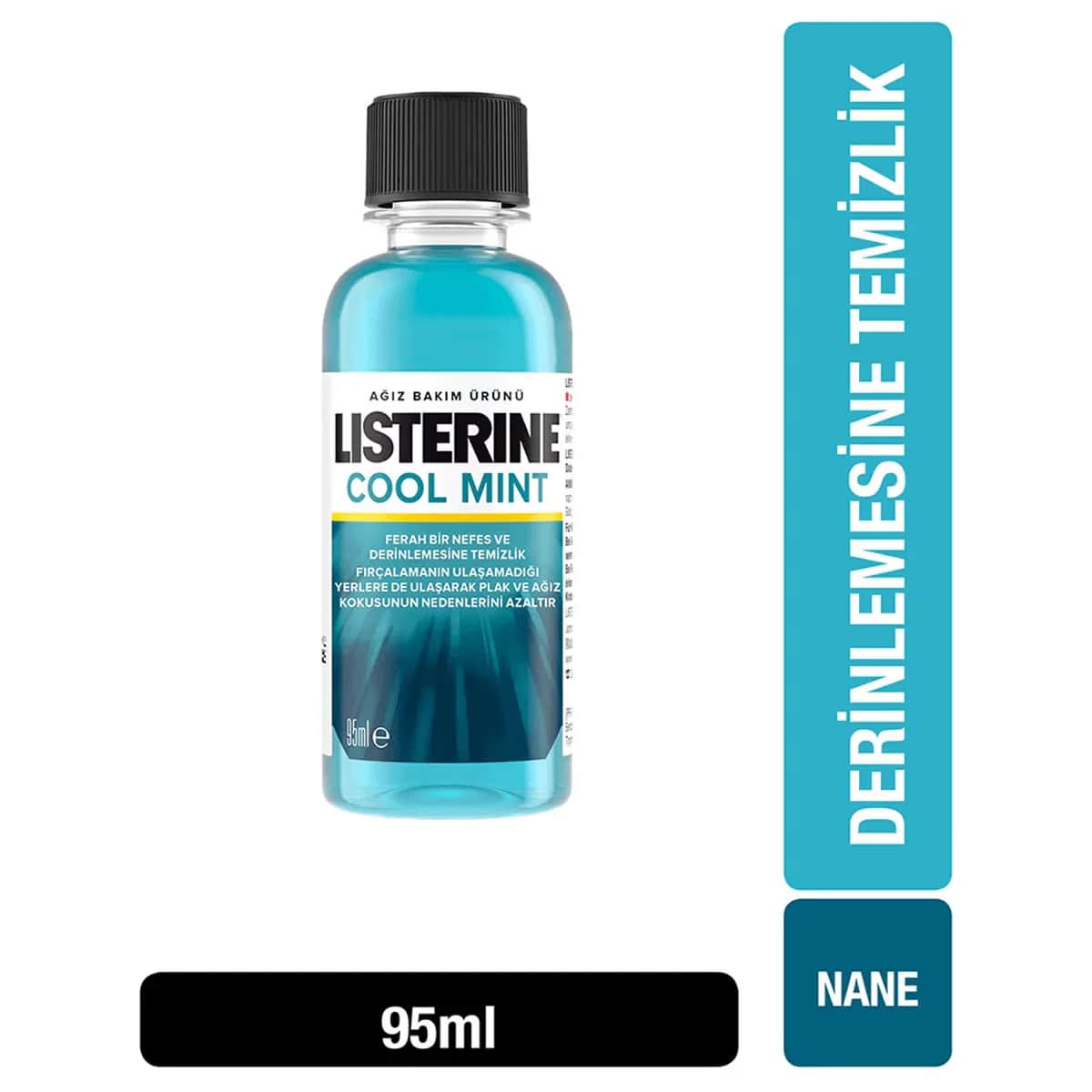 Listerine غسول الفم ليسترين بنكهة النعناع المنعش 95 مل