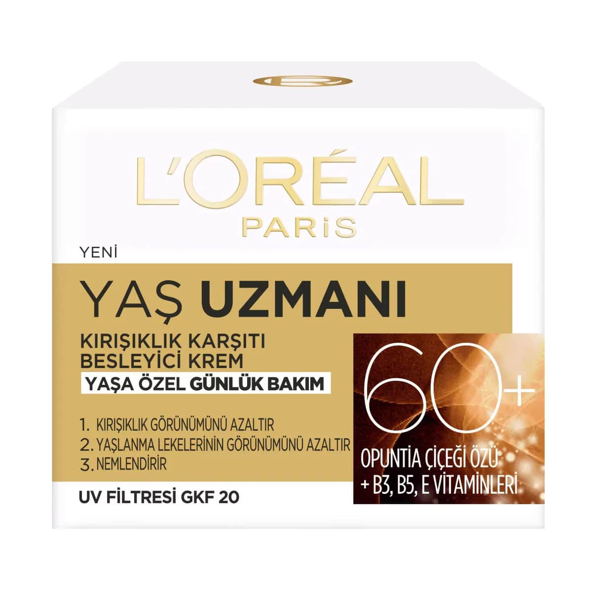 كريم مغذي مضاد للتجاعيد 60+ 50 مل من لوريال باريس L'Oreal Paris