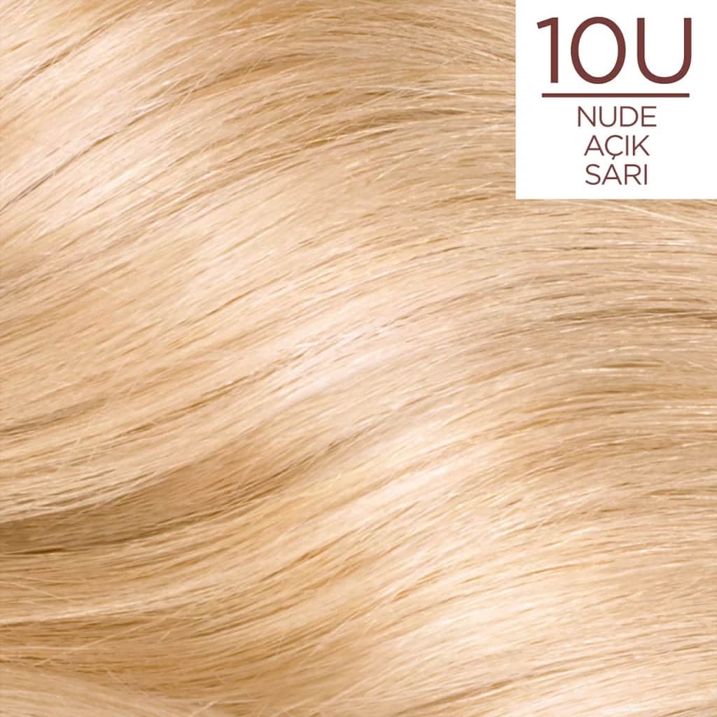 L'Oréal Paris Excellence Hair Dye Hair Dye Hair Dye Nude Light Blonde 10 u