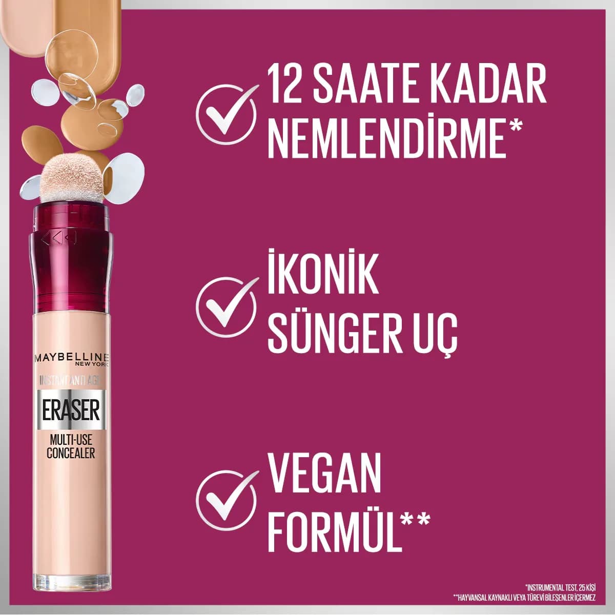 Maybelline خافي عيوب العيون الفوري من مايبيلين خافي عيوب تحت العين 6.8 مل 05 مفتح