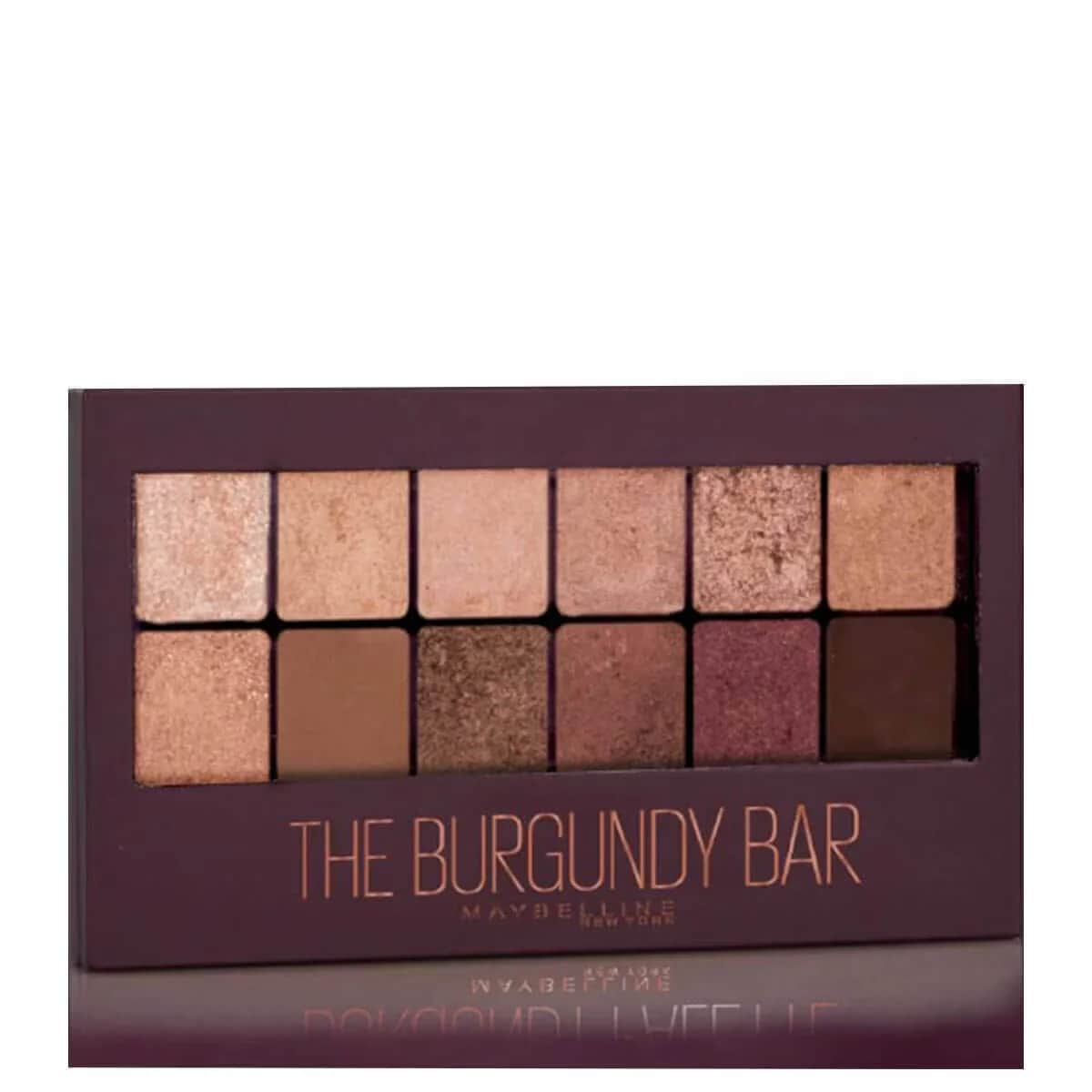 Maybelline لوحة ظلال العيون \\ذا بورغندي بار\\" من مايبيلين نيويورك"