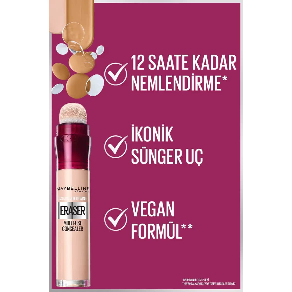 Maybelline كونسيلر مايبيلين نيويورك الفوري لمكافحة علامات تقدم السن 121 عسلي فاتح