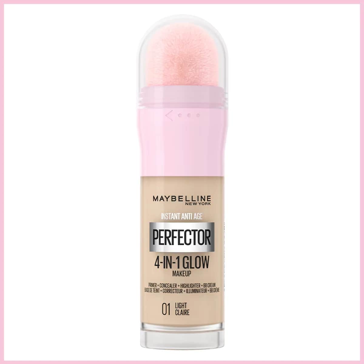 ميبيلين أساس مضيء 4 تأثيرات في 1 01 فاتح 20 مل Maybelline
