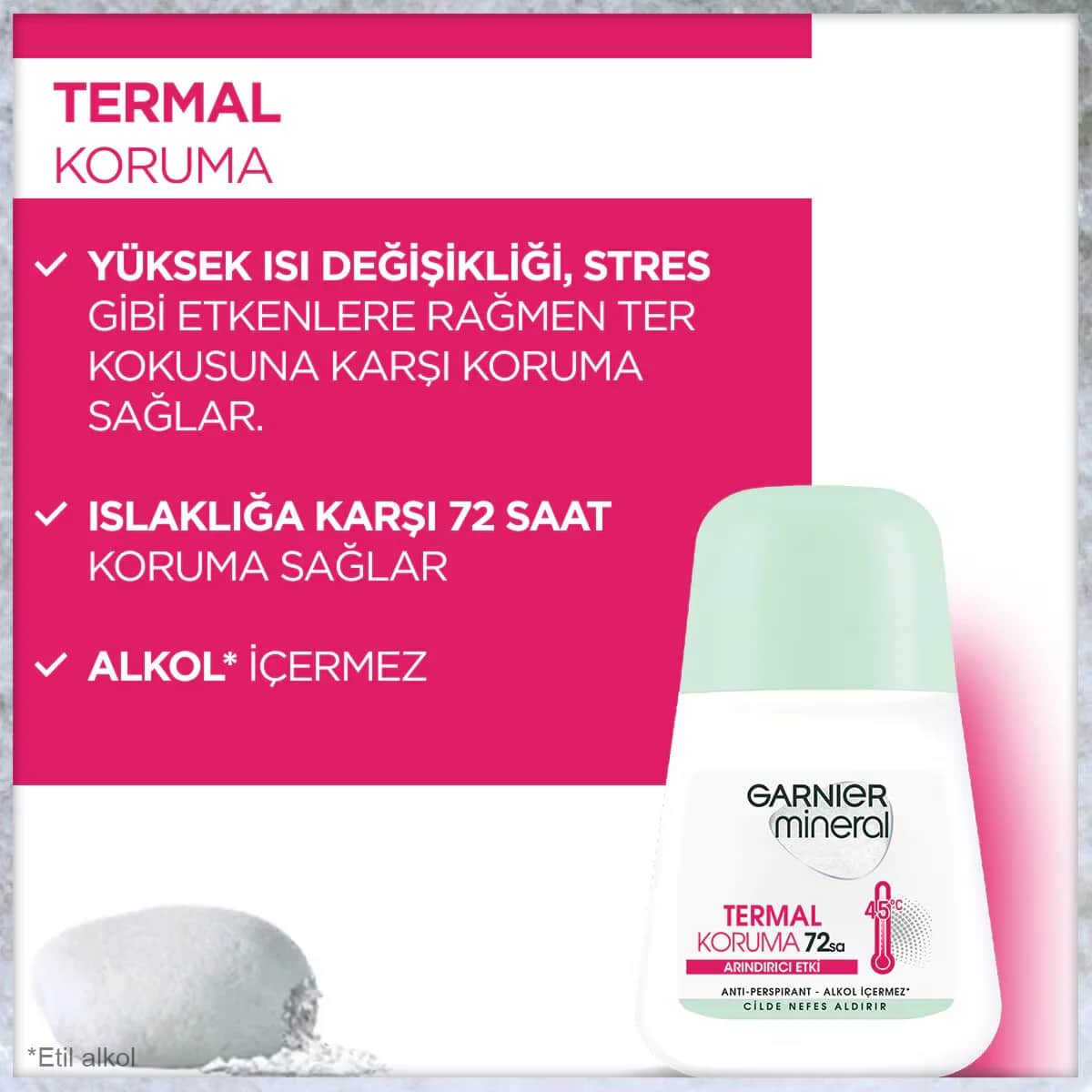 Garnier غارنييه رول أون للحماية الحرارية 50 مل